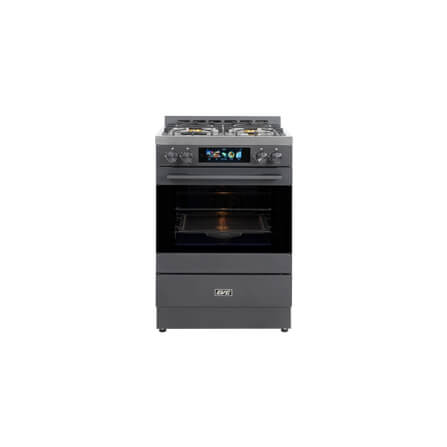 เตาแก๊สพร้อมเตาอบตั้งพื้น EVE รุ่น ORLY MATT สี GRAPHITE ขนาด 60 เซนติเมตร_0